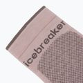 Дамски чорапи Icebreaker Merino Hike+ Ultralight Quarter pink quartz/porcini 3