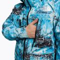 Мъжко яке за сноуборд The North Face Printed Dragline norse blue 9