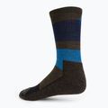 Smartwool Everyday Blocked Stripe Crew зелено-сини чорапи за трекинг SW001940D11 2