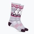 Детски чорапи Smartwool Wintersport Full Cushion Polar Bear Pattern OTC purple eclipse