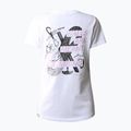 Дамска тениска за трекинг The North Face Outdoor Graphic SS white NF0A827M 5