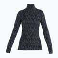 Дамски термо потник Icebreaker Merino 260 Vertex Half Zip Glacial Camo graphite/black/j