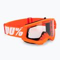 Мъжки очила за колоездене 100% Strata 2 orange/clear 50027-00005