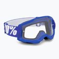 Детски очила за колоездене 100% Strata 2 Junior blue/clear