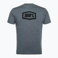 Мъжко колоездачно трико 100% Icon Tee сиво 20000-00028