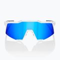 Слънчеви очила 100% Speedcraft matte white/hiper blue multilayer mirror 2