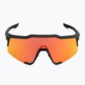 Очила за колоездене 100% Speedcratf Soft tact black/hiper red multilayer mirror 60007-00008 4