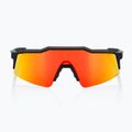 100% слънчеви очила Speedcraft SL soft tact black/hiper red multilayer mirror 2