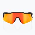 Слънчеви очила 100% Speedcraft XS soft tact black/hiper red multilayer mirror 2