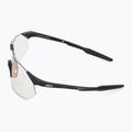 100% слънчеви очила Hypercraft SQ gloss black/photochromic purple mirror 4