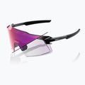 Слънчеви очила 100% Aerocraft gloss black/purple mirror photochromic