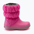 Детски ботуши за сняг Crocs Winter Puff Kids electric pink/light grey 2