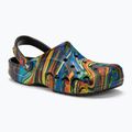 Дамски джапанки Crocs Baya Seasonal Printed Clog black/multi