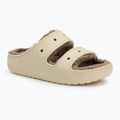 Джапанки Crocs Classic Cozzzy Sandal bone/mushroom