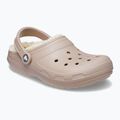 Джапанки Crocs Classic Lined Clog mushroom/bone 9