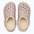 Джапанки Crocs Classic Lined Clog mushroom/bone 13