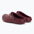 Crocs Classic Lined Clog джапанки bordeaux 4