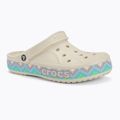 Джапанки Crocs Bayaband Chevron Band Clog stucco/multi 2