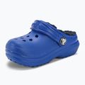 Детски джапанки Crocs Classic Lined blue bolt 8