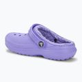 Детски чехли Crocs Classic Lined digital violet 4