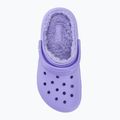 Детски чехли Crocs Classic Lined digital violet 6