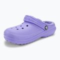 Детски чехли Crocs Classic Lined digital violet 8