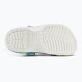 Детски чехли Crocs Classic Spray Dye white/multi 5