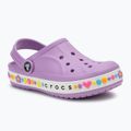 Детски джапанки Crocs Bayaband Charm Band Clogs orchid 2
