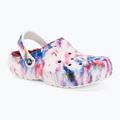 Дамски джапанки Crocs Classic Lined Tie Dye Clog bordeaux/multi 2