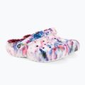 Дамски джапанки Crocs Classic Lined Tie Dye Clog bordeaux/multi 5