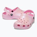 Детски чехли Crocs Classic Glitter Clog flamingo 11