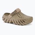 Детски джапанки Crocs Echo Clog khaki 2