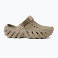 Детски джапанки Crocs Echo Clog khaki 3