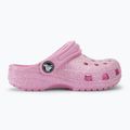 Детски чехли Crocs Classic Glitter Clog T flamingo 3