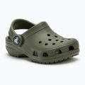 Детски джапанки Crocs Classic Clog Toddler army green 2