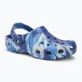 Чехли Crocs Classic Marbled Clog blue bolt/multi 2