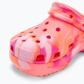 Дамски чехли Crocs Classic Platform Marbled guava/multi 8