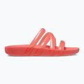 Дамски джапанки Crocs Splash Glossy Strappy neon watermelon 9