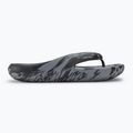 Джапанки Crocs Mellow Marbled Recovery black/charcoal 2