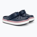 Детски джапанки Crocs Crocband Clean Of Court Clog navy/pepper 5