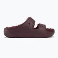 Чехли Crocs Classic Cozzzy dark cherry 2