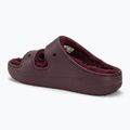 Чехли Crocs Classic Cozzzy dark cherry 3