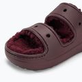 Чехли Crocs Classic Cozzzy dark cherry 7
