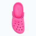Crocs Baya Platform Clog джапанки електриково розово 6