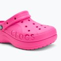 Crocs Baya Platform Clog джапанки електриково розово 8