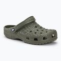 Чехли Crocs Classic Crocskin dusty olive