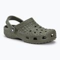 Чехли Crocs Classic Crocskin dusty olive 2