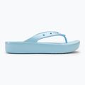 Дамски джапанки Crocs Classic Platform Meta blue calcite 2