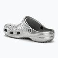 Чехли Crocs Classic Metallic Crocskin silver 4