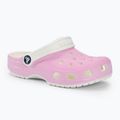 Детски чехли Crocs Classic Glow in the Dark flamingo